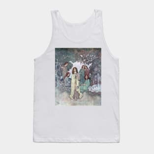 The Fairy of the Garden by Edmund Dulac Poster Tank Top
